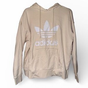 Cream Adidas Hoodie